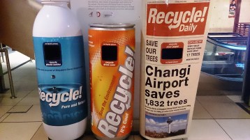 Figure 2 Recycling Bins at Singapore Changi Airport