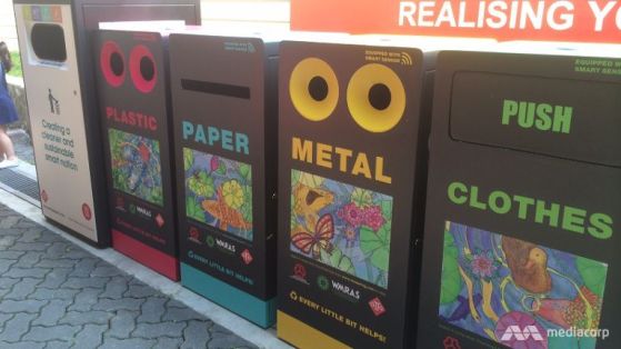 Figure 5 Smart Bins at Hong Kah CC